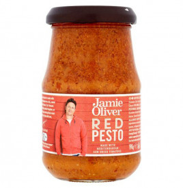 Jamie Oliver Red Pesto   Glass Jar  190 grams